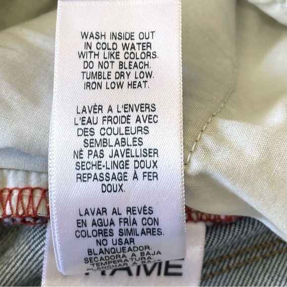 Frame Denim Le Nik Low Slung Slim Straight Jean Moma 27 - Picture 16 of 16